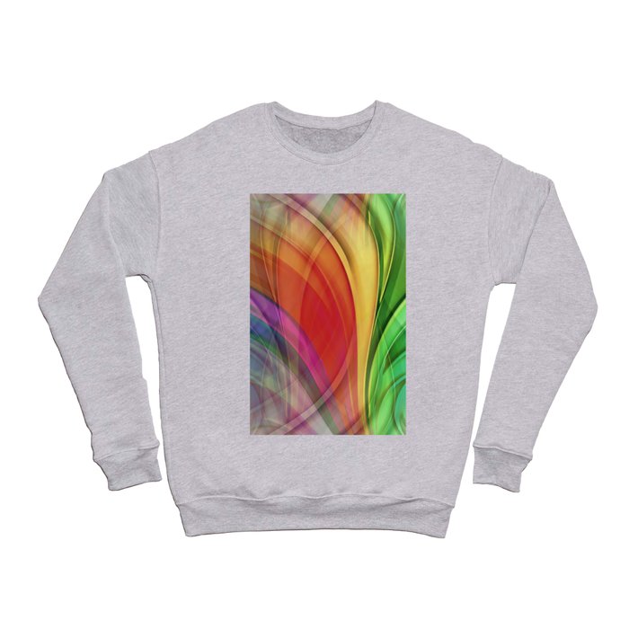 All The Colors Of The Rainbow Reflections Crewneck Sweatshirt