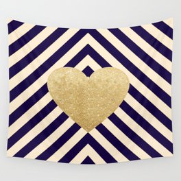 Heart of Gold Wall Tapestry