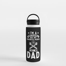 Mechanic Dad Water Bottle