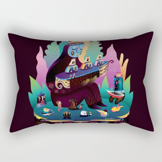 Port of diversity Rectangular Pillow