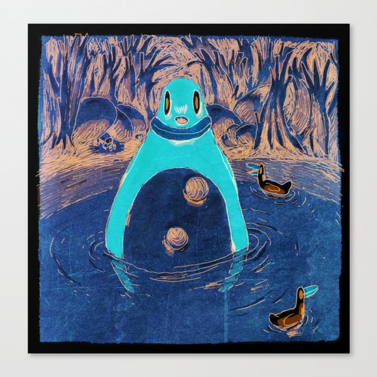 Bath Canvas Print