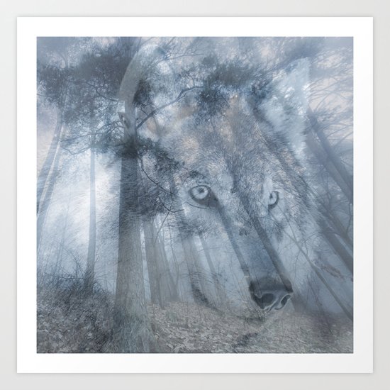 Wolf Spirit Art Print