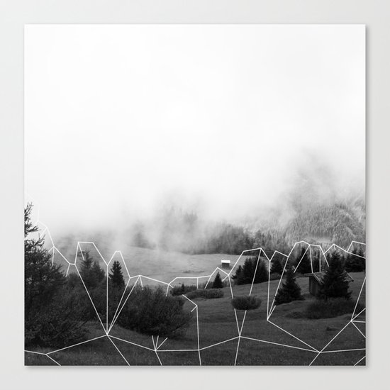 Crystal Hut I Canvas Print