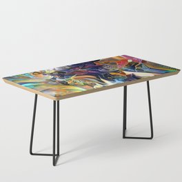 Blend of Colors and Shapes Coffee Table