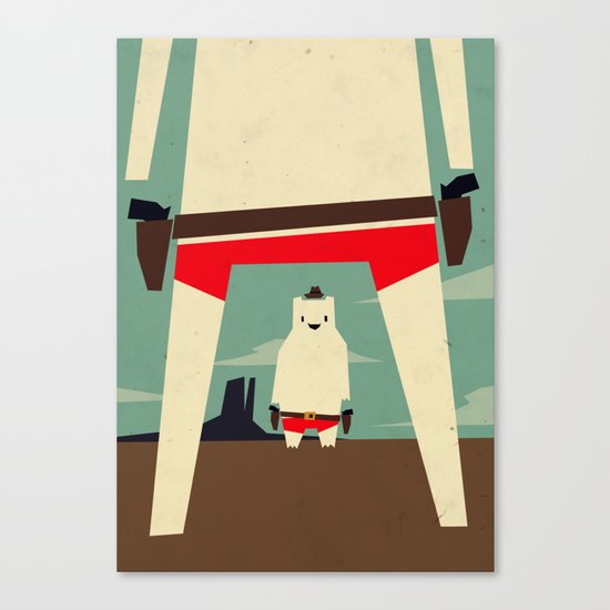 high noon Canvas Print