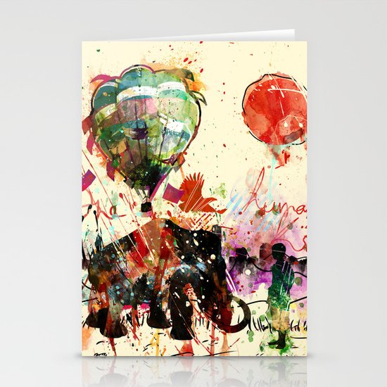 World as One : Human Kind Stationery Cards
