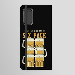 Beer Glasses Six Pack Android Wallet Case