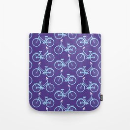 Bicycle with a bird Tote Bag