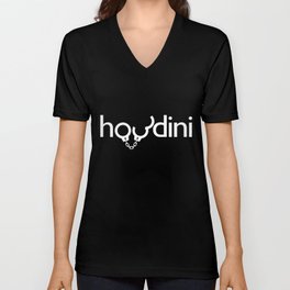 Harry Houdini V Neck T Shirt