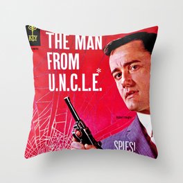 The Man From U.N.C.L.E. Throw Pillow