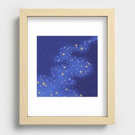Lapis Universe Recessed Framed Print