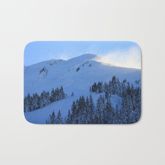 Ghosts In The Snow Bath Mat