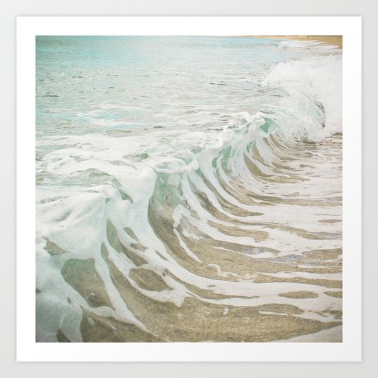 Sea Foam Art Print