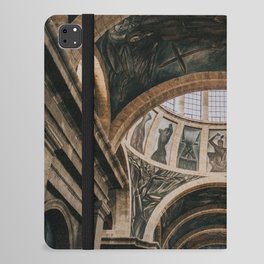 Mexico Photography - The Beautiful Ceiling Of A Majestic Building iPad Folio Case