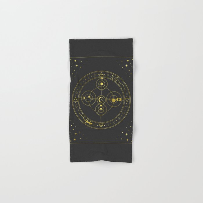 Alchemic Theme Hand & Bath Towel