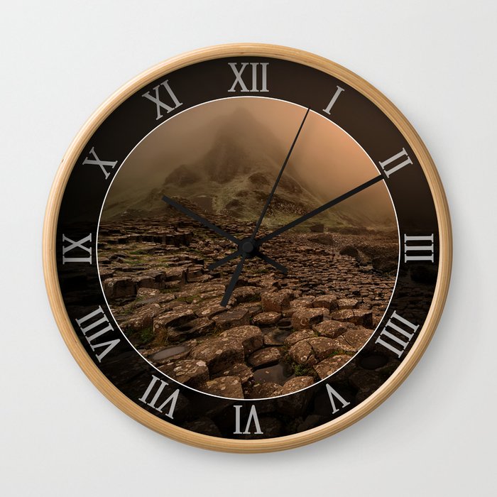 When the sun is going down Wall Clock