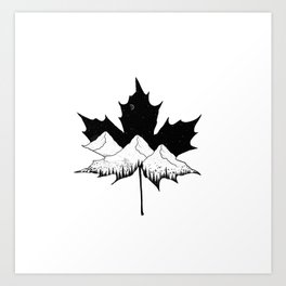 Oh Canada Art Print