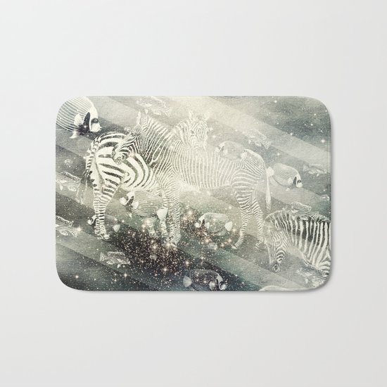 Zebra Way Bath Mat