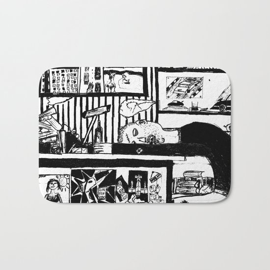 bring me a drunk dream. Bath Mat