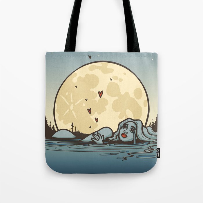 Moon Tears Tote Bag
