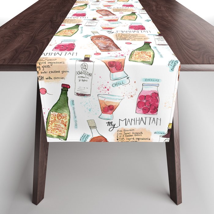 Bar Cart Art Wrapping Paper by Michele Norris
