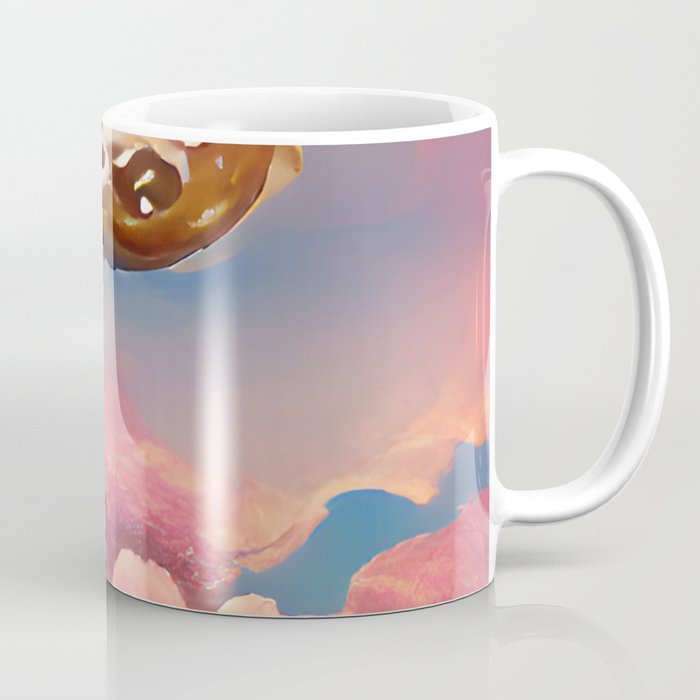 Flying Donut Coffee Mug