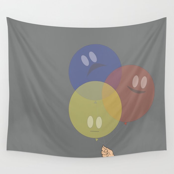 Balloon Bodies Wall Tapestry