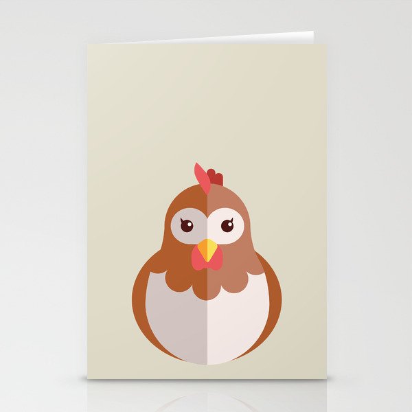 Funny Hen Stationery Cards