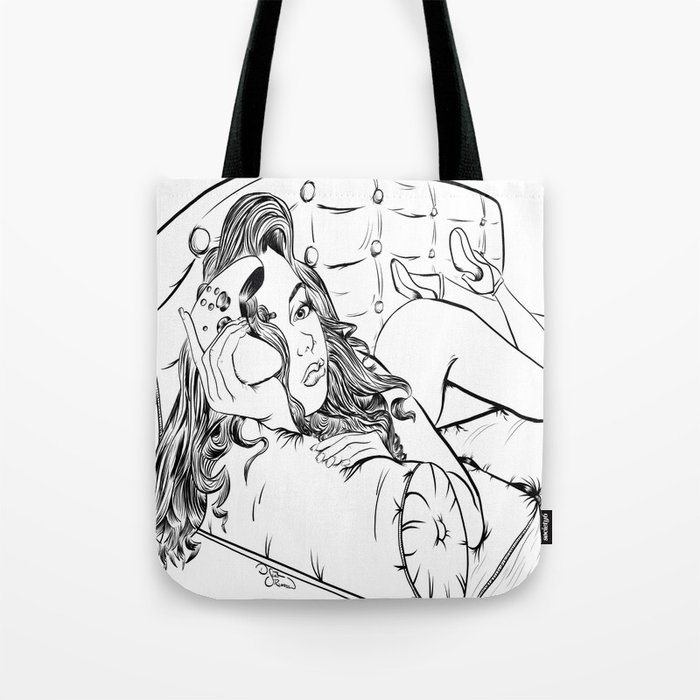 Draw Me Like Your Gamer Girls Tote Bag