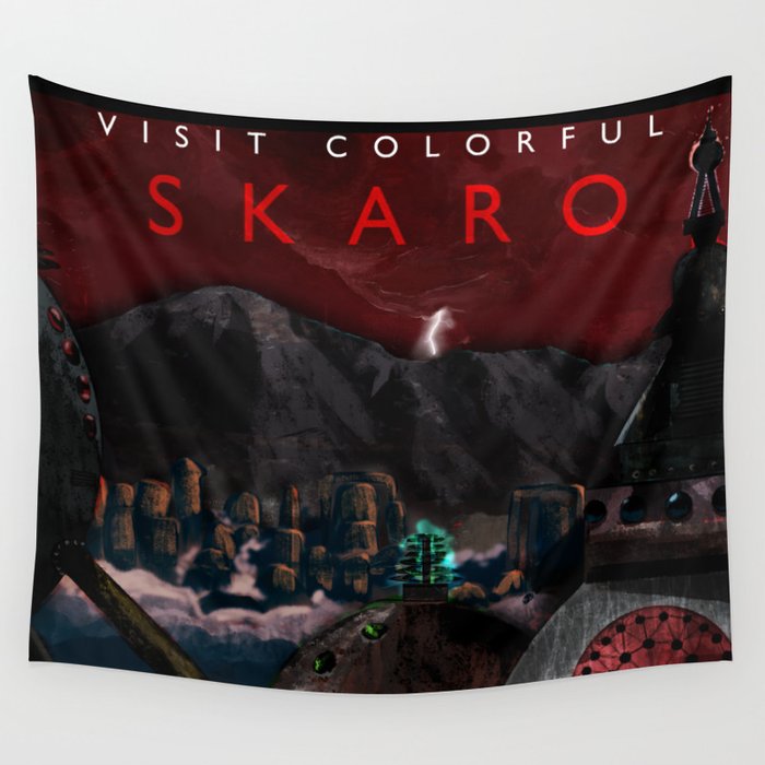 Visit Colorful Skaro Wall Tapestry