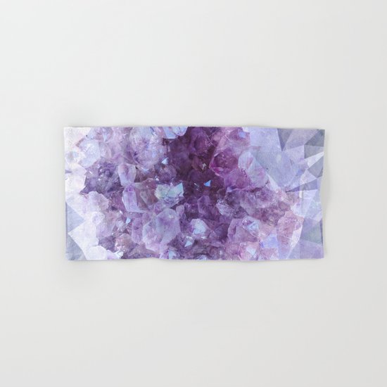 Crystal Gemstone Hand & Bath Towel