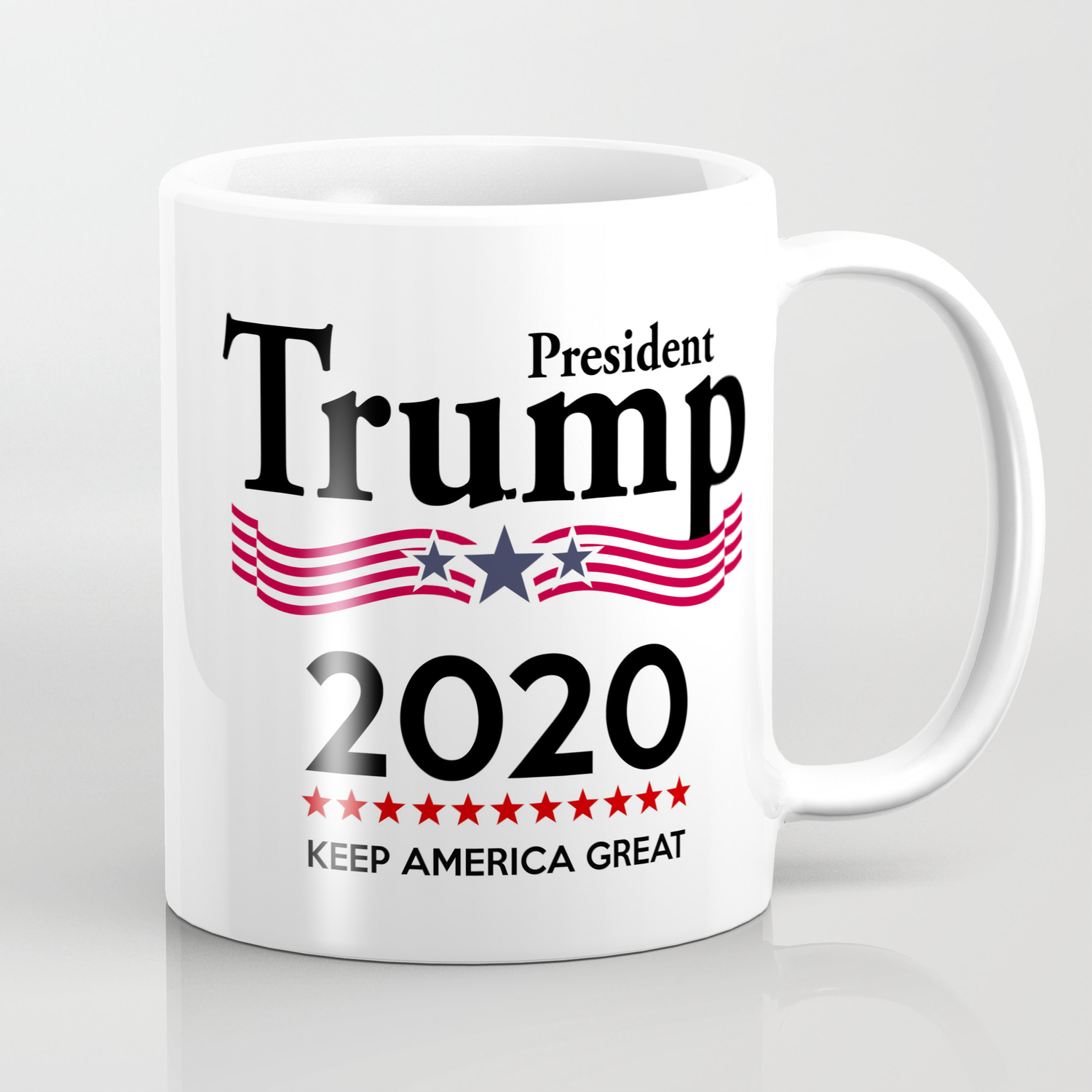 Trump 2020 Keep America Great Again Black Coffee Mug 11oz 15oz 
