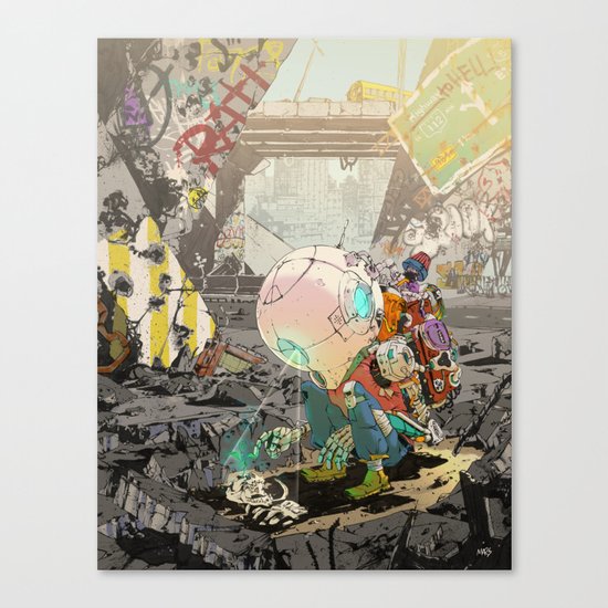 Not Alone Canvas Print