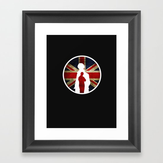 Queen and Country (Sherlock BBC) Framed Art Print