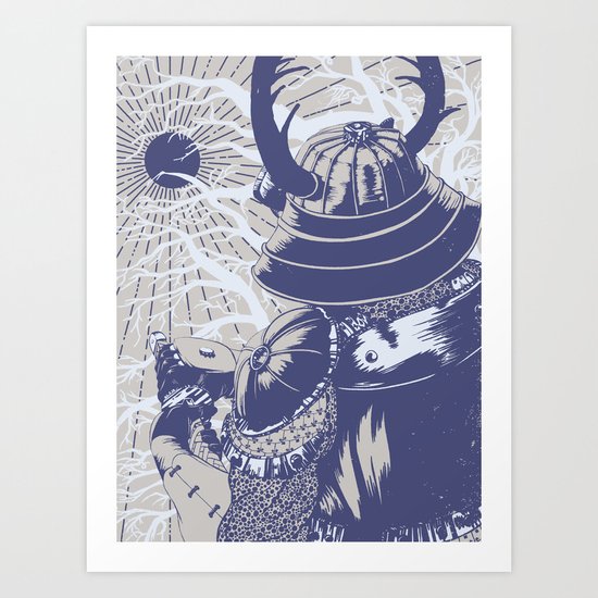 Ukita Hinawa Art Print