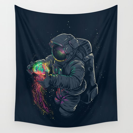 Jellyspace Wall Tapestry