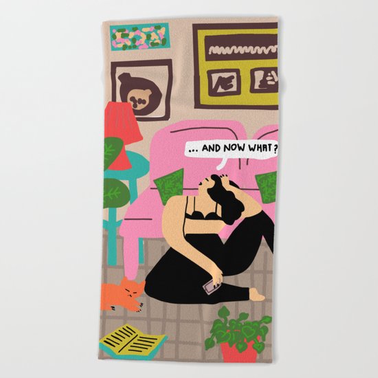 now what Beach Towel