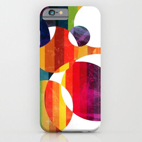 Abstract rainbow iPhone & iPod Case