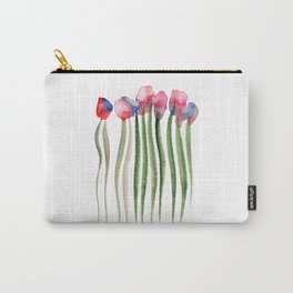 Bright watercolor flowers Carry-All Pouch