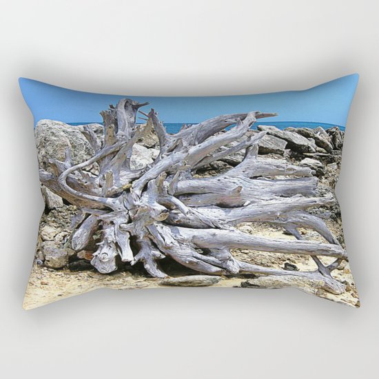 Bermuda Driftwood Rectangular Pillow