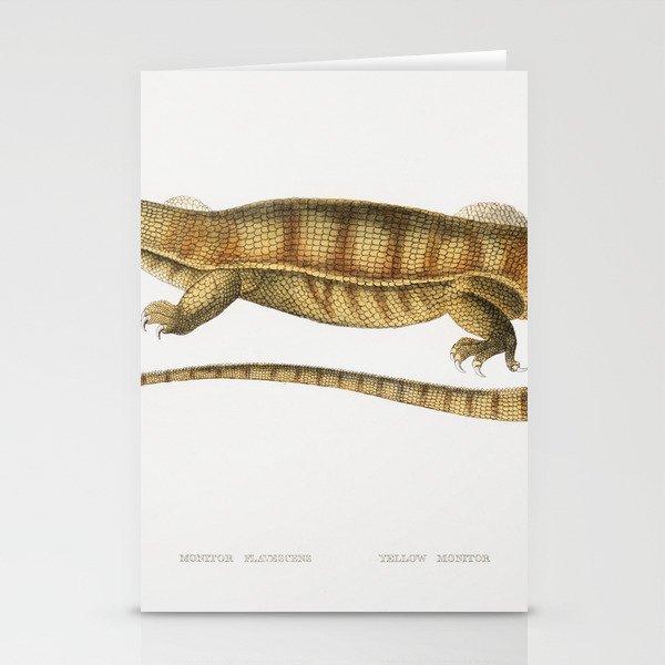 Yellow Monitor Stationery Cards