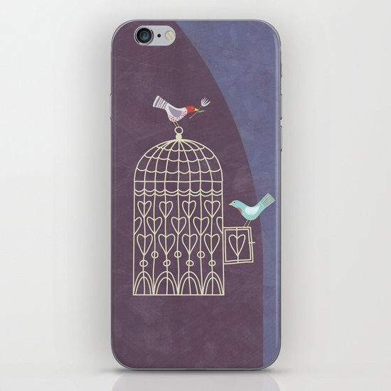 Leaving the Birdcage iPhone & iPod Skin