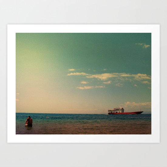 Love story Art Print