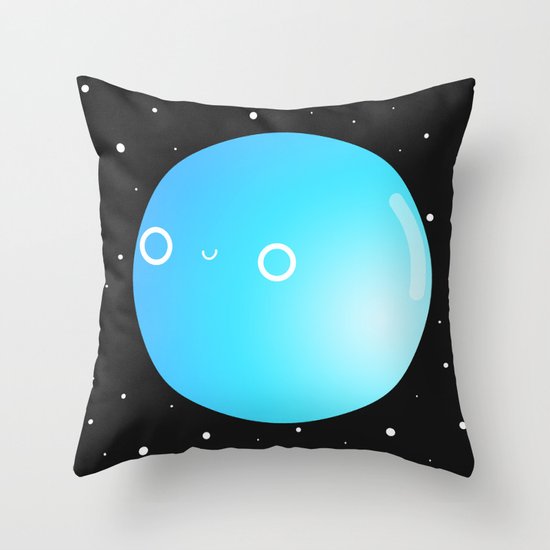 Uranus Throw Pillow