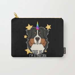 Trust Me Im A Unicorn I Funny Bernese Mountain Dog Carry-All Pouch