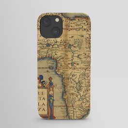 Old map of Africa iPhone Case