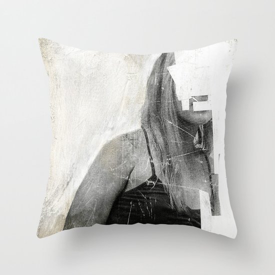 Faceless | number 03 Throw Pillow