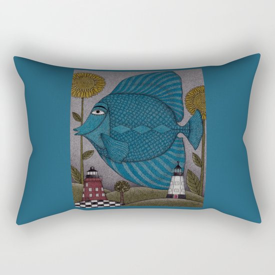 It's a Fish! Rectangular Pillow