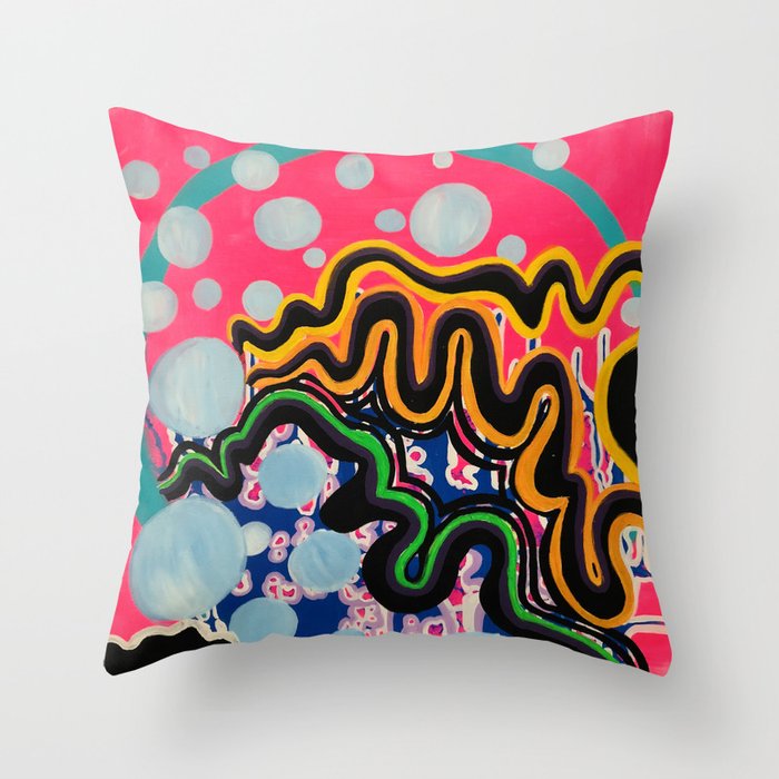 ESCAPE Throw Pillow