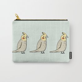 Happy Cockatiel Carry-All Pouch